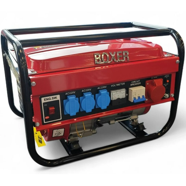 Benzininis elektros generatorius Boxer BX7003 3500W