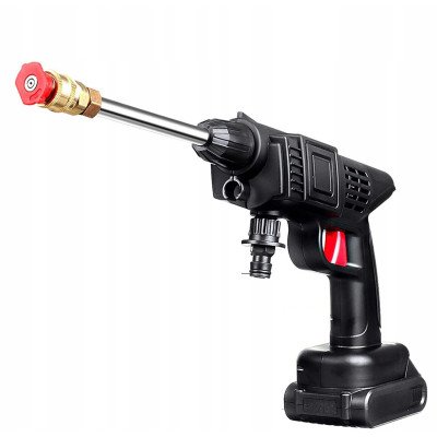 Akumuliatorinis aukšto slėgio plovimo įrenginys Airo su kompresoriumi