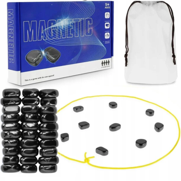 Magnetinis Akmeninių Šachmatų Rinkinys, 30 Magnetų