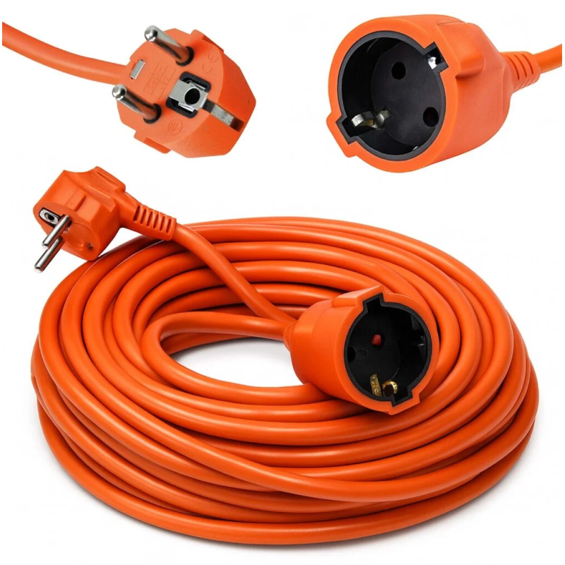 Sodo statybinis prailgintuvas su įžeminimu 30 metrų, storas 3x2,5