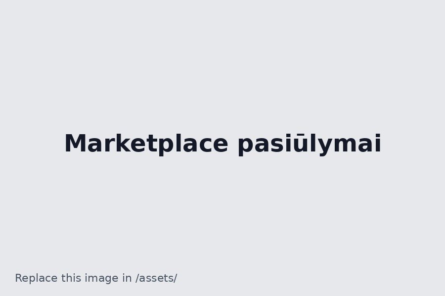 Marketplace pasiūlymai