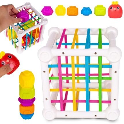 Sensorinis formų rūšiavimo kubas